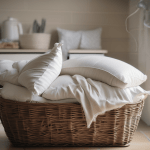 how to wash down pillows