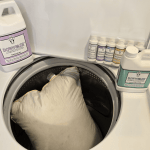 how to wash pillow wit
